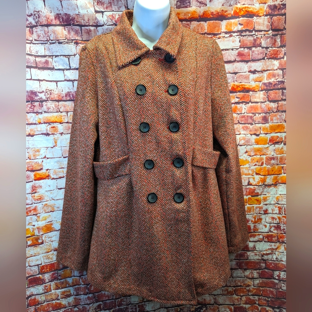 Needle and Thread Double breasted Pea Coat